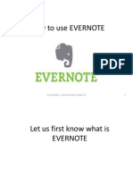 How To Use Evernote