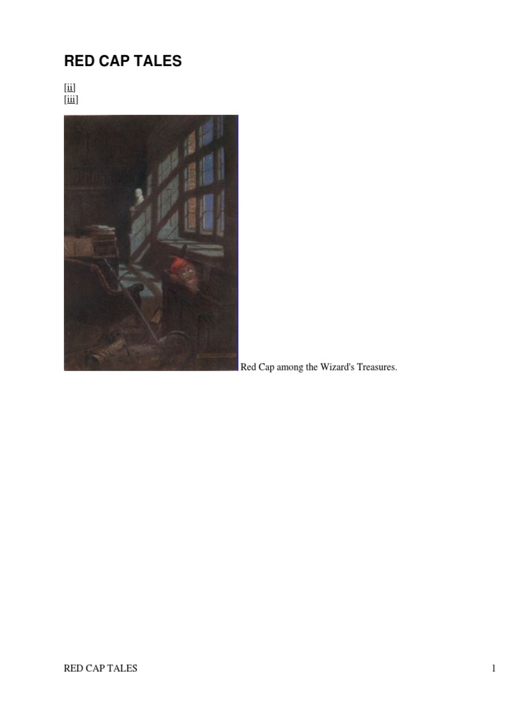 Red Cap Tales: (Ii) (Iii) | PDF | Waverley (Novel)