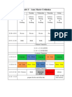 3 Cetlinska Class Schedule 2014