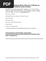 Download Discovery of WitchesThe Wonderfull Discoverie of Witches in the Countie of Lancaster by Potts Thomas by Gutenbergorg SN2376199 doc pdf