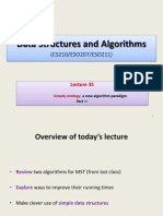 Data Structures and Algorithms: (CS210/ESO207/ESO211)