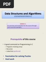 Data Structures and Algorithms: (CS210/ESO207/ESO211)