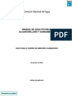 Guía para El Diseño de Emisores Submarinos PDF