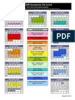 14 15 Geometry Calendar