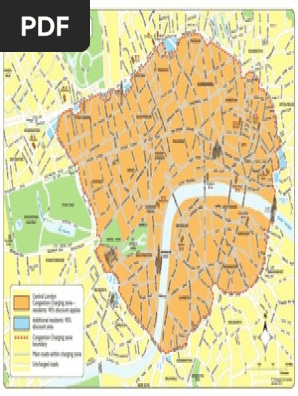 London Congestion Charge Map Pdf Congestion Charge Zone Map | Pdf | London | Road Infrastructure