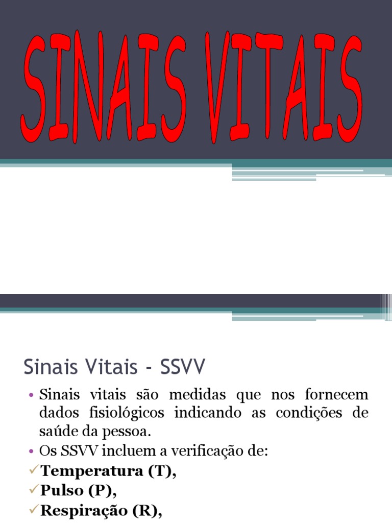 SSVV | PDF | Pressão sanguínea | Hipertensão