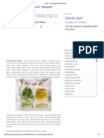 Resep - Cara Membuat Infused Water PDF