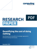 Quantifying The Cost of Doing Nothing PDF