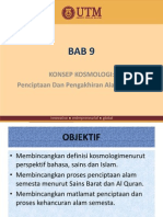 BAB 9 Konsep Kosmologi Penciptaan Dan Pengakhiran Alam Semesta