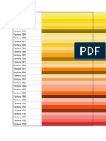 Pantone Chart