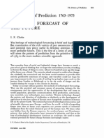 The Pattern of Prediction The First Forecast OF The Future