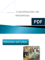 Constitucion de Empresas PDF