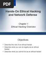 Hands-On Ethical Hacking and Network Defense