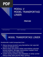 Download Modul 5 Model Transportasi 2007 by priyo SN23764609 doc pdf