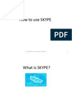 How To Use Skype