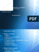 WPF, Windows Presentation Foundation: An Architect Overview