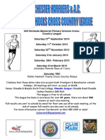 Manchester Harriers Primary School League 2014-15