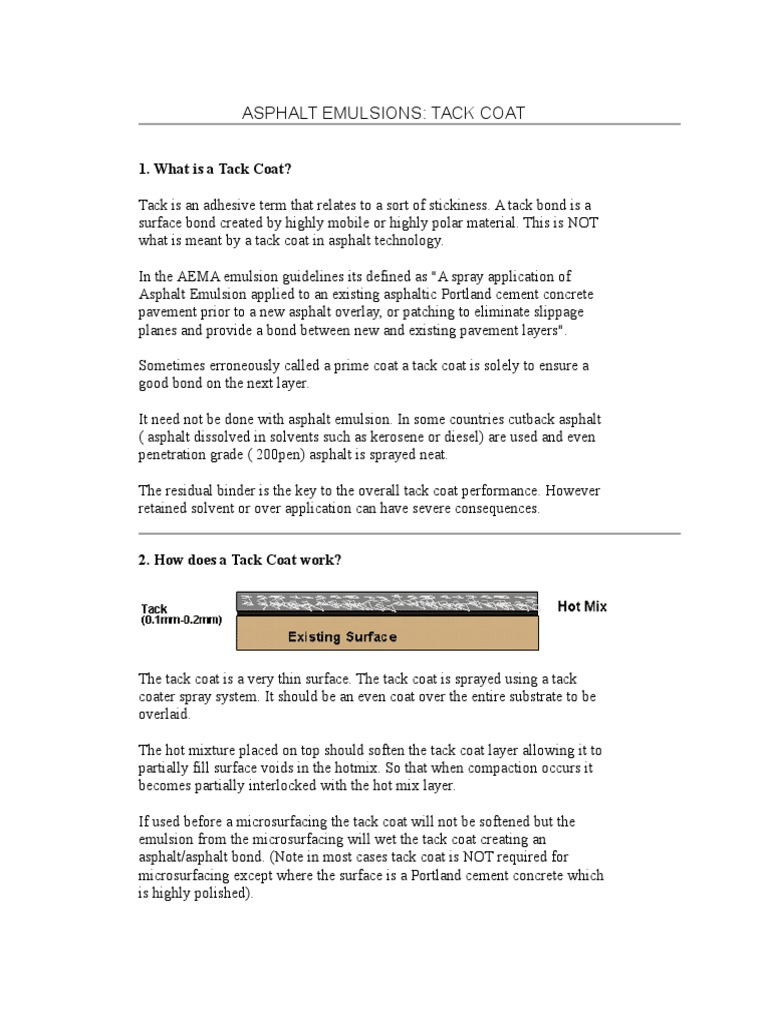 Asphalt Emulsions | PDF | Asphalt | Road Surface