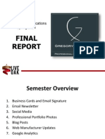 Gregory Grier Final Report Spring 2014