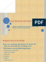 Land Surveying Software(AutoCAD) Tutorial