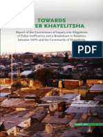 Khayelitsha Commission Report
