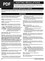 Alberta - General Hunting Regulations