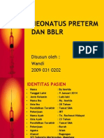 Neonatus Preterm Dan BBLR