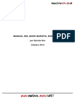 El Manual Del Buen Barista Buen Café Octubre 2013 PDF