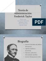 Teoría de Administración - Taylor Frederick PDF