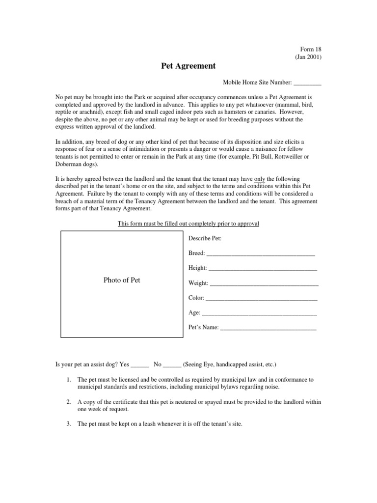 printable-pet-agreement-form