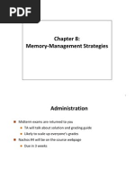 Memory-Management Strategies