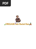 Rachel Kazt - Origami Page