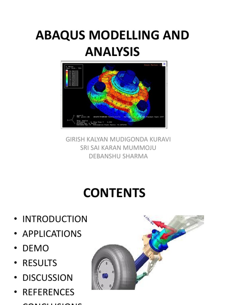 Abaqus Modelling and Analysis | PDF | Computers