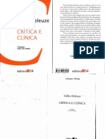 DELEUZE, Gilles - Clínica e Crítica