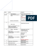 GRE Preparation Tentative Schedule: Cracking The GRE Ch. 15