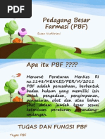 Download Pedagang Besar Farmasi PBF Power Point by Susan Nur Fitriani SN237707116 doc pdf