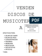 Se Venden Discos de Musicoterapia