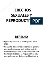 Derecho Sexual y Reproductivo