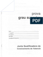 Prova JQCV Grau Superior Juny 2009