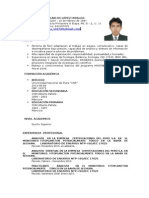 Curriculum Vitae Juan Carlos