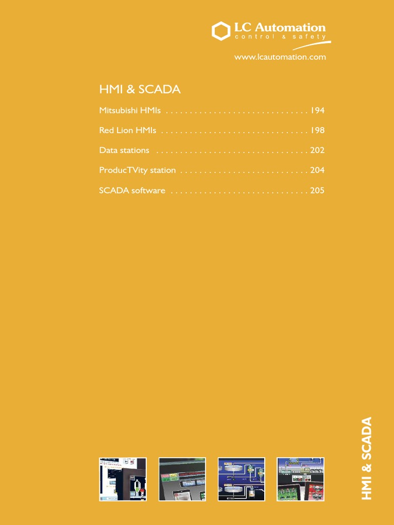 HMI & SCADA Catalogue Products | PDF | Programmable Logic Controller ...