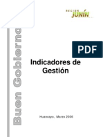 22.- Indicadores de Gestión