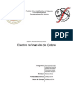 Lab. #4 Electro Refinación de Cobre 2.0
