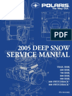 2005 Deep Snow Polaris 900 Service Manual