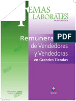 Tema Laboral Nº24 Remuneraciones de Vendedores y Vendedoras en Grandes Tiendas