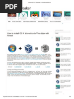 Download How to Install OS X Mavericks in Virtualbox With Niresh by Brulio Marques SN237717186 doc pdf