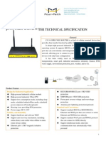 f3134 Gprs Wifi Router Specification