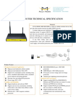 f3334 Edge Wifi Router Specification