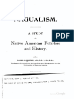 Daniel G. Brinton - Nagualism - A Study in Native American History and Folklore