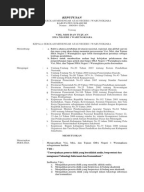 Sk Penetapan Visi Sekolah